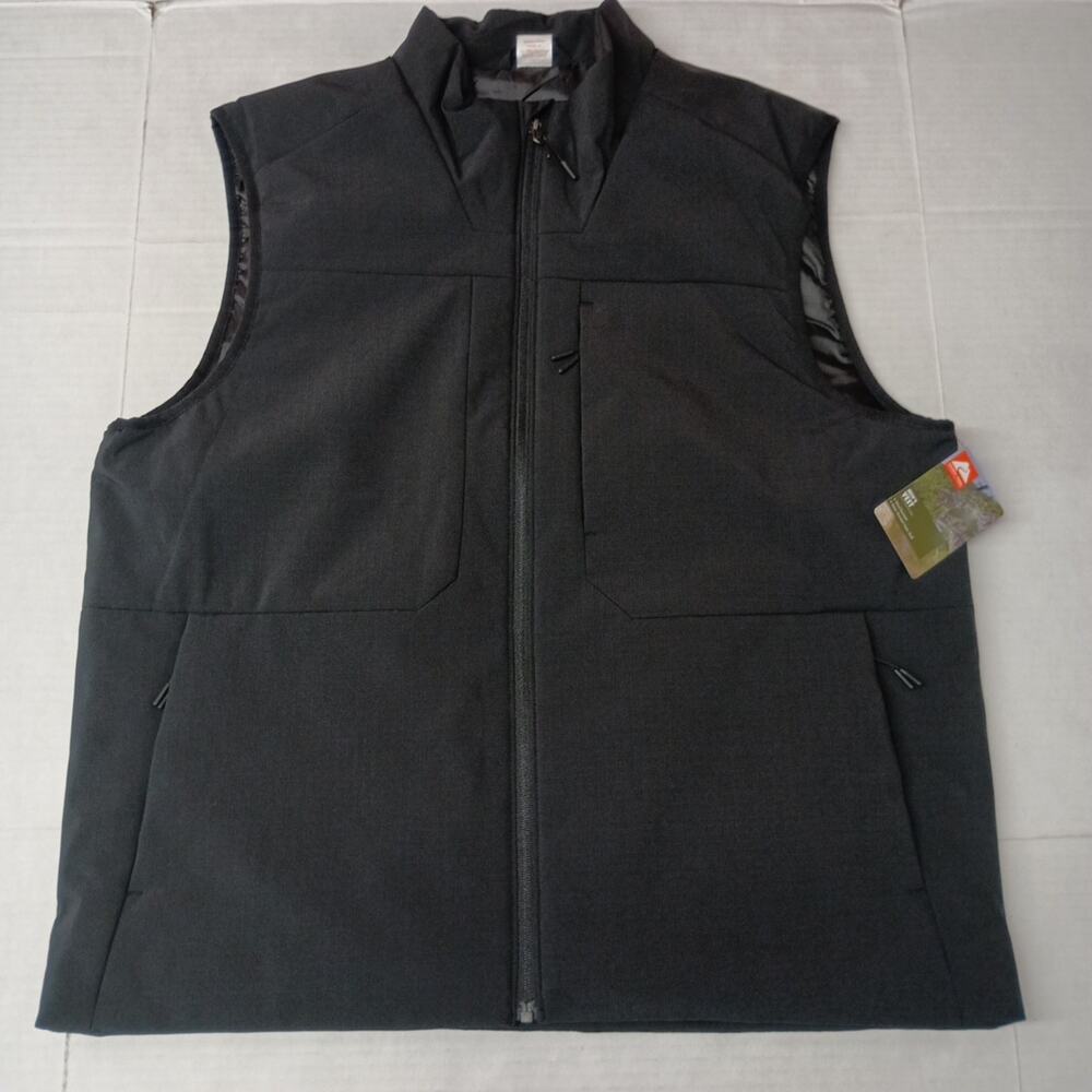 Ozark Trail Black Wind Resistent Vest Men's Sz XL (46-48)